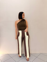 AURA BROWN  PANTALÓN