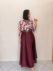 PAOLA BLUSA SATINADA