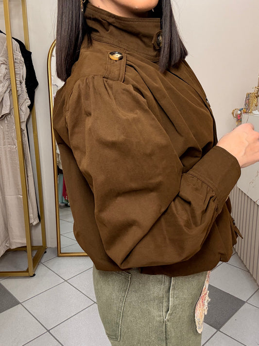 BROWN JACKET