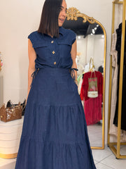 CARLA” DENIM SET DOS PIEZAS