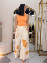 TRIANI”  BEIGE/ MOSTAZA PANTALÓN