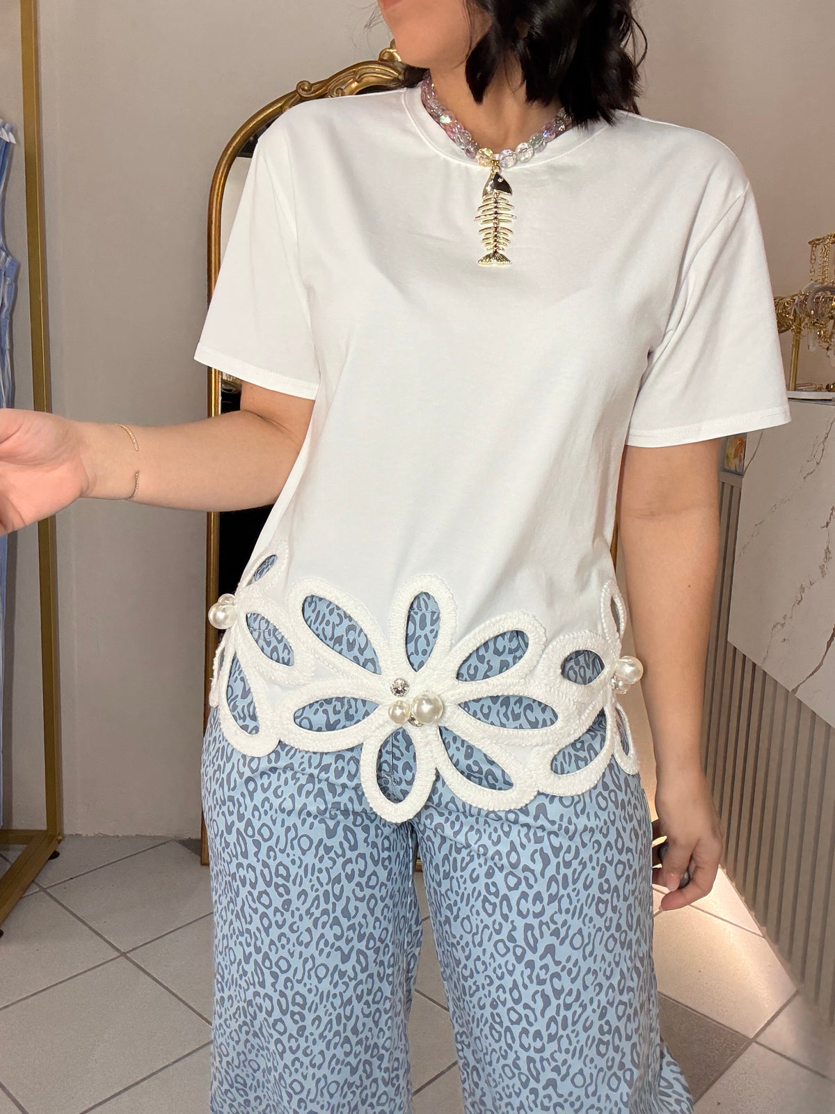 FLOR WHITE TOP
