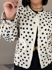LEILA POLKA DOT JACKET