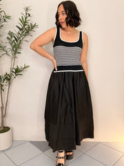 NELI MIDI DRESS BLACK