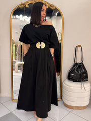 CELINE" BLACK DRESS KL