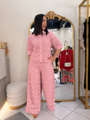 GALILEA" ROSADO  ELEGANTE SET DOS PIEZAS