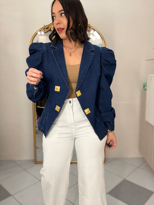 DENIM BLAZER