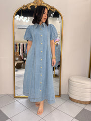 LIGHT  DENIM DRESS