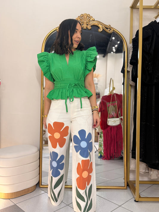 BLUSA VERDE