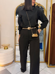 THAINARA" SET NEGRO ELEGANTE