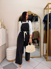 NELITZA JUMPSUIT DENIM BLACK
