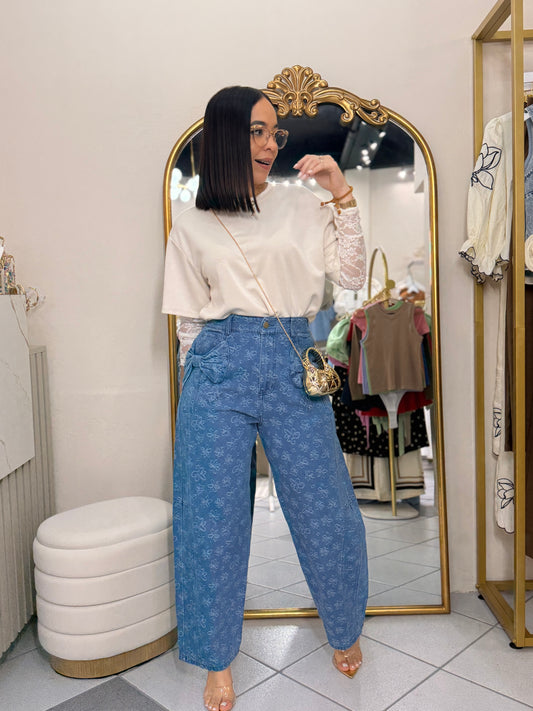 LAZO” BARREL PANT