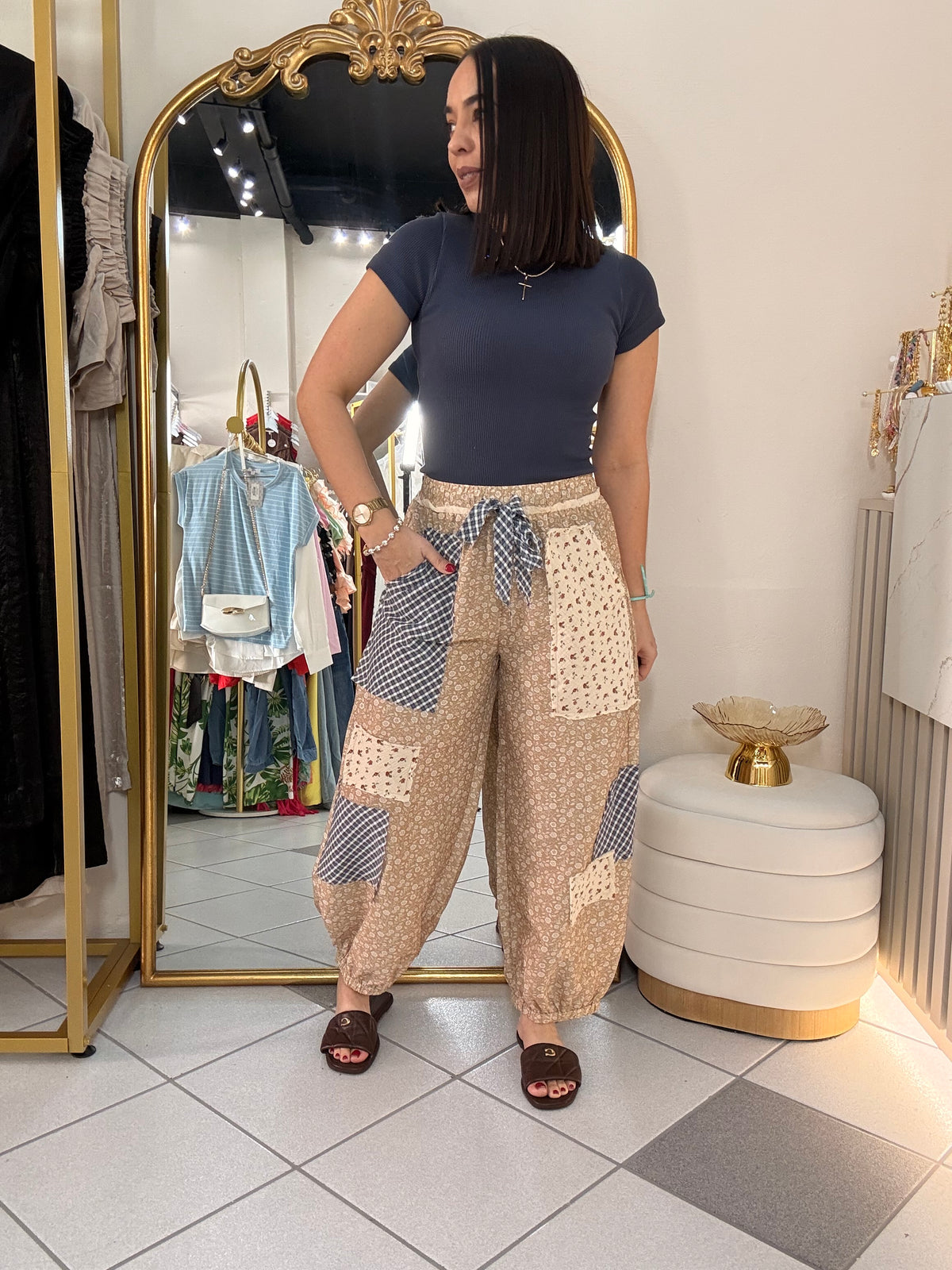 PANTALÓN PRIN FLORES