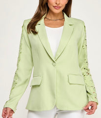 ANALIA SAGE BLAZER