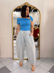 BALLOON PANT BLUE