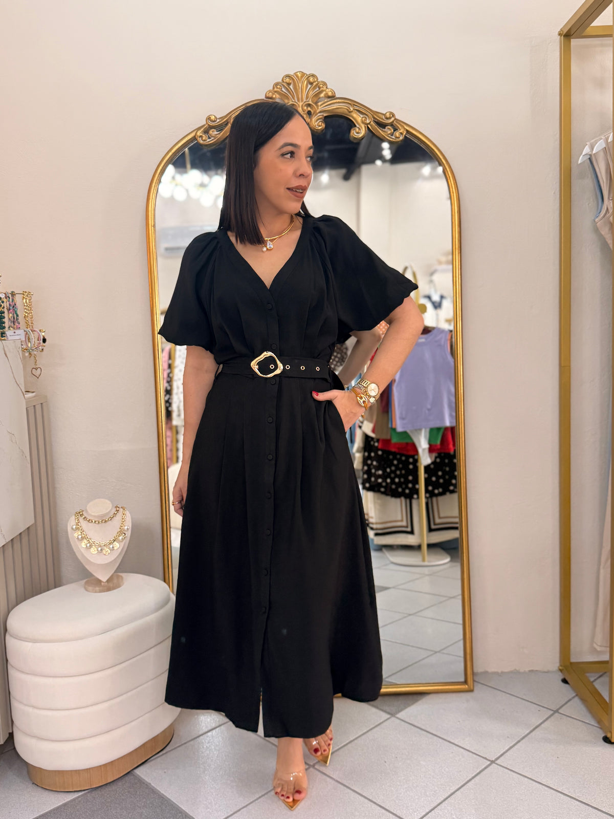 PAMELA BLACK DRESS
