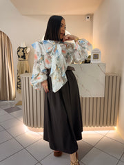 BLUSA DE FLORES ELEGANTE