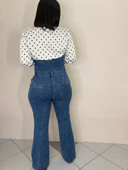 DENIM JUMPSUIT