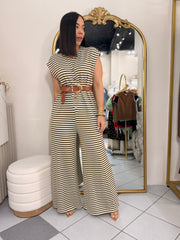BROWN JUMPSUIT