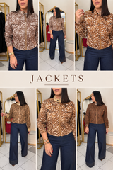 BAMBI PRINT" BEIGE JACKET