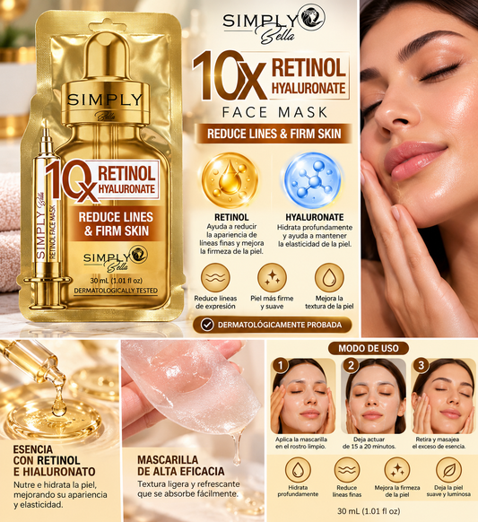 MASCARILLA 10X Retinol Hyaluronate