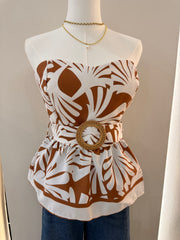 BLUSA BROWN