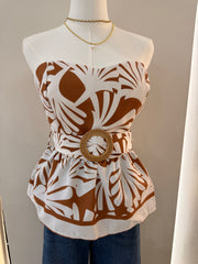 BLUSA BROWN