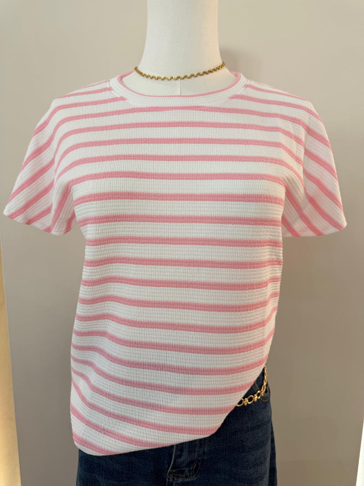 TOP LINEA ROSA
