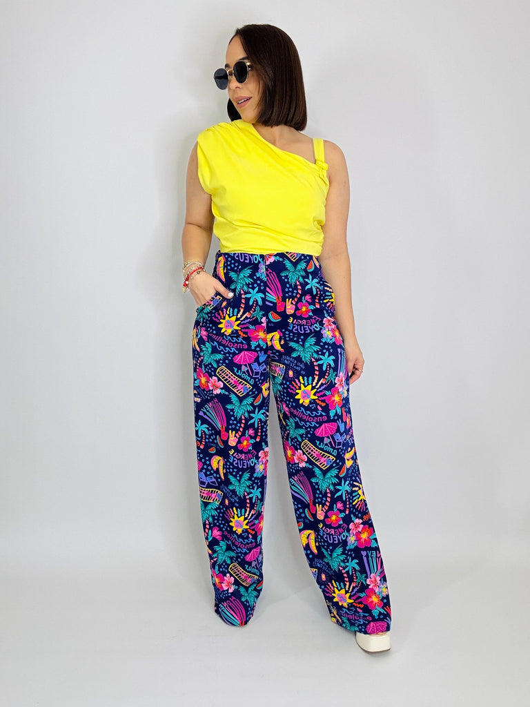 AMIRA TROPICAL PANT