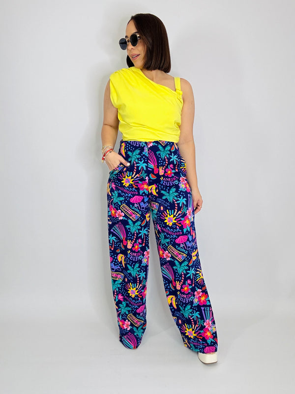 AMIRA TROPICAL PANT