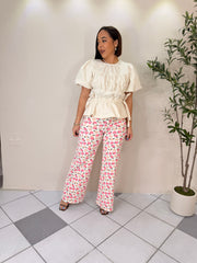 AIMARA- BEIGE LUXE TOP