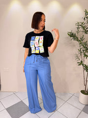 LUCIANA - PANTALÓN AZUL