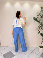 LUCIANA - PANTALÓN AZUL