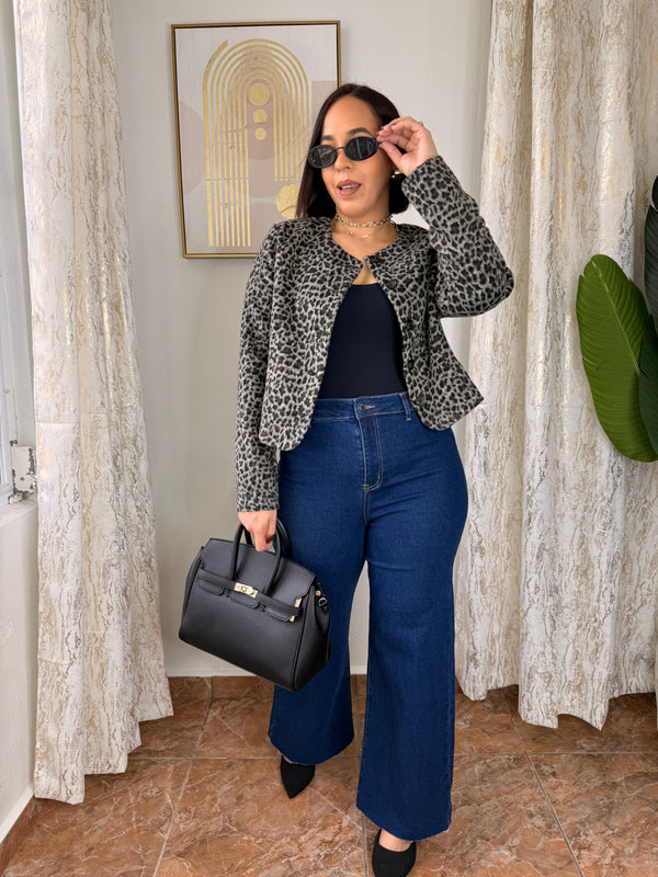 LARA"  DARK DENIM PANT