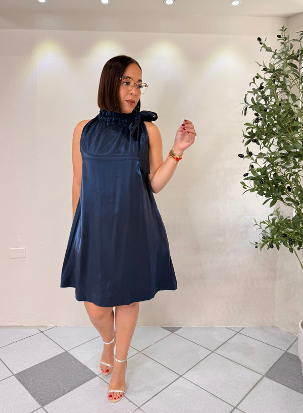 AILANA NAVY DRESS