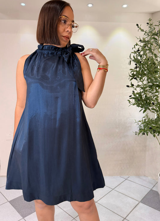 AILANA NAVY DRESS