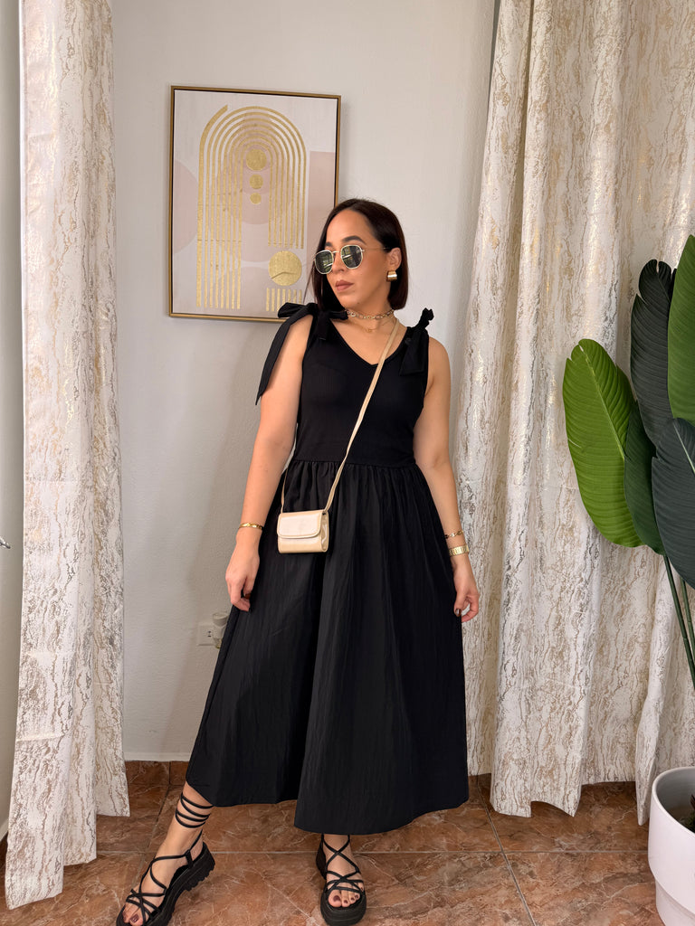 CARLIS BLACK DRESS