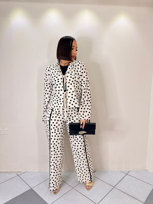 CAMELIA POLKA DOT SET 2 PIEZAS