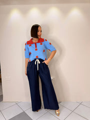 LESLIE DARK DENIM PANT