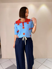 LESLIE DARK DENIM PANT