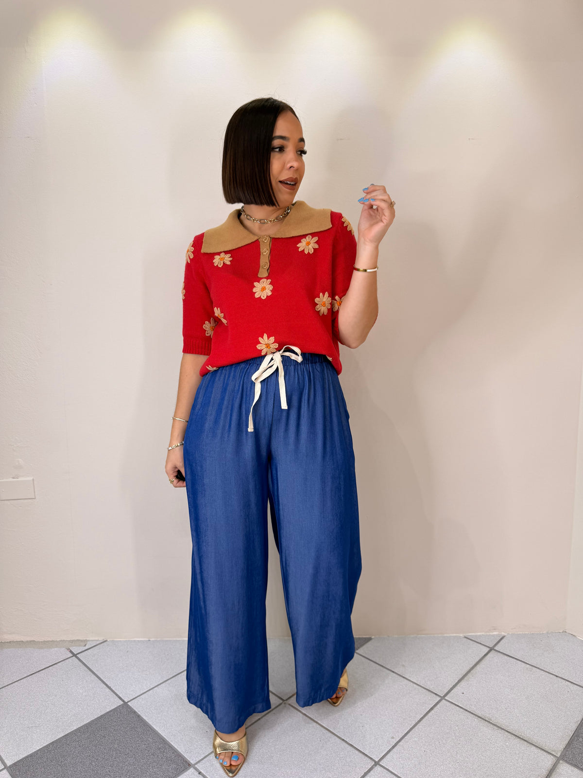 LESLIE MEDIUM DENIM PANT