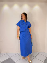 AURA- BLUE SET DOS PIEZAS