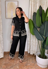 BLACK"  SET DOS PIEZAS