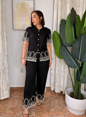 BLACK"  SET DOS PIEZAS