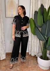 BLACK"  SET DOS PIEZAS