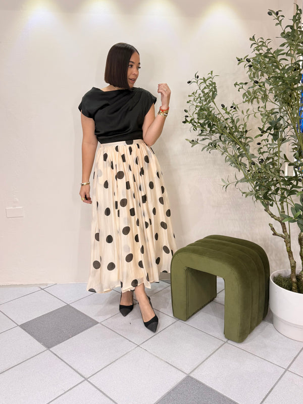 PRE ORDEN - CLARA¨POLKA D0T SKIRT llega aprox 18 Enero