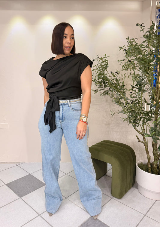 JULIETH" DENIM JEANS