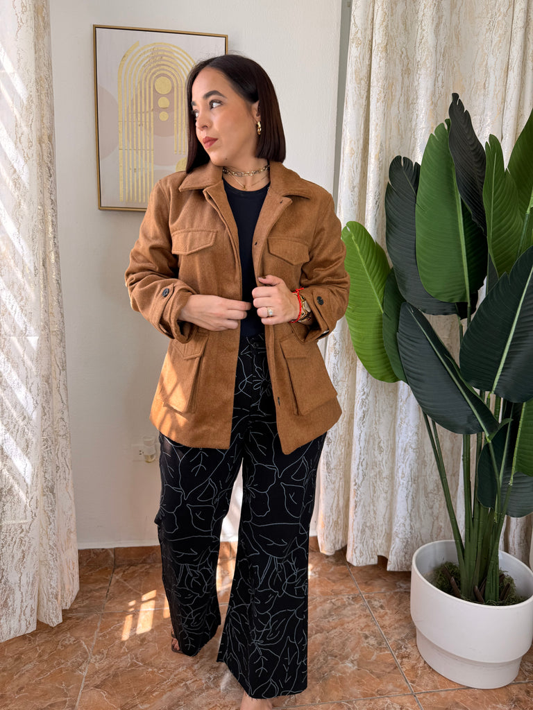 CAMEL"  LONG JACKET COAT