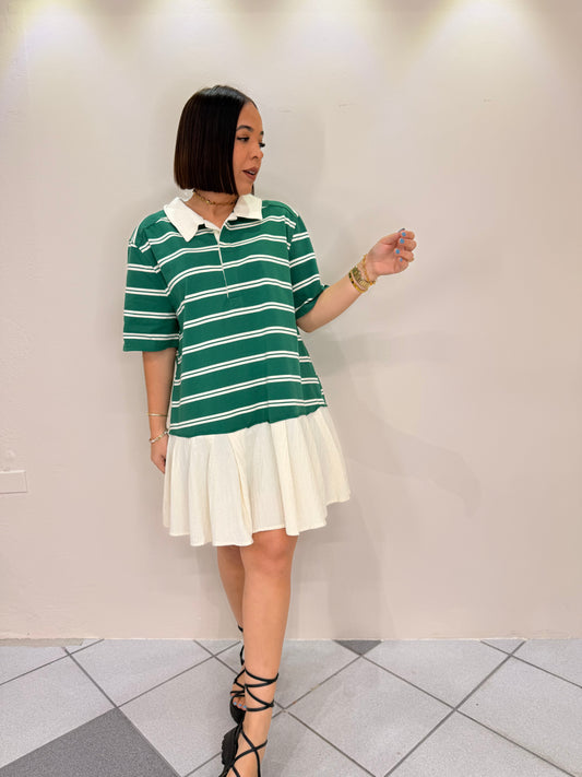 YANIRA GREEN  DRESS