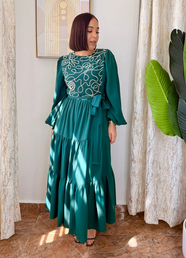 ALEJANDRA" MIDI DRESS
